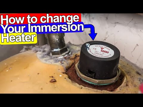 HOW TO CHANGE IMMERSION HEATER STEP BY STEP - Plumbing Tips