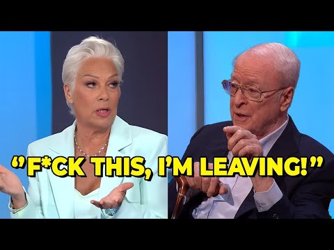 Michael Caine Storms Off Loose Women After Heated Argument With Denise Welch