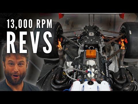 IndyCar SCREAMS to 13,000 RPM INSTANTLY! Another 2,000 RPM to go! 