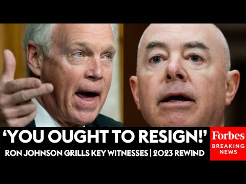 Ron Johnson Shows No Mercy Towards Top Biden Witnesses And Officials | 2023 Rewind
