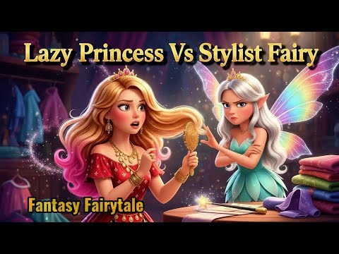 Lazy Princess Vs Stylist Fairy 🧚Fashion Fairytale💄English Fairytale | Bedtime @EnglishFairyTales   