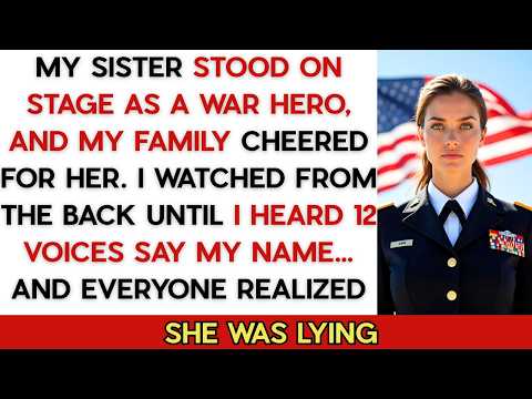 My Sister Stole My Combat Credit — 12 Soldiers Exposed Her Lie.