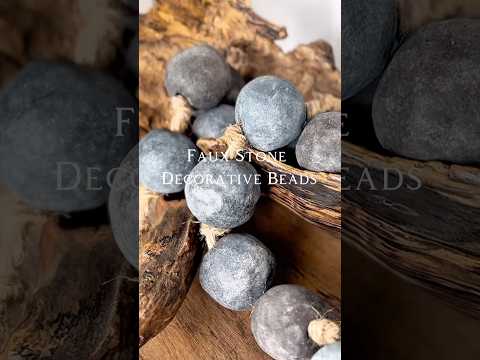 Make Your Own Faux Stone Beads | High-End Look For Less