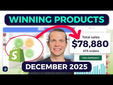 Top 7 Winning Products To Dropship In December 2025 | Shopify Dropshipping