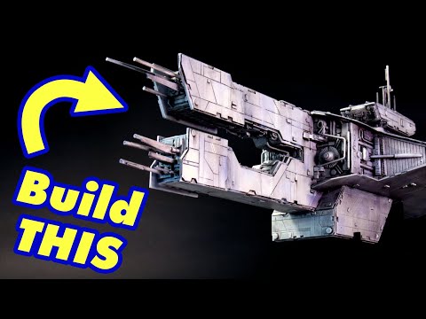 How to Scratchbuild a Spaceship from Styrene