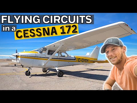 HOW TO LAND A CESSNA 172 | Circuit Touch & Goes | Getting Your Pilot's License | Flight Training