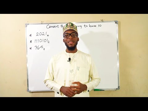 How To Convert Numbers From Other Bases To Base 10