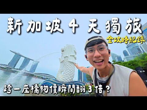 【新加坡自由行】這個國家不簡單😱伙食還是馬來西亞比較香?搭巴士入境|自由行攻略全記錄