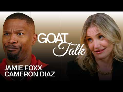 Jamie Foxx & Cameron Diaz Debate GOAT Comedian, Conspiracy Theories and Impressions | GOAT Talk