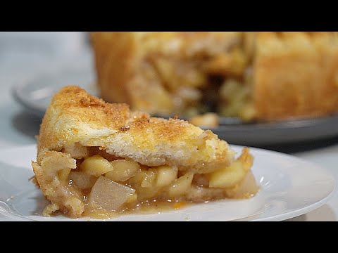 Baked Apple and Pear Charlotte TRADITIONAL British dessert  @HYSapientia