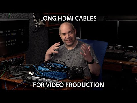 Long HDMI Cables for ATEM Mini Switchers and Other Applications