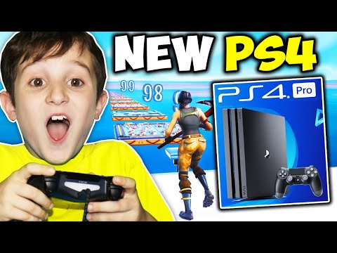 KID GETS PS4 PRO IF BEATS DEATHRUN!!! - FORTNITE