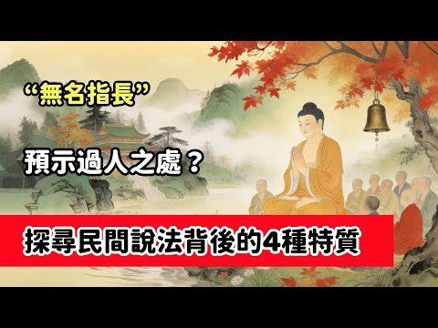 “無名指長”預示過人之處?探尋民間說法背後的4種特質#佛教 #佛家 #佛法 #佛學知識 #佛學智慧 #修心修行 #佛教文化#禪悟人生 #傳統文化#念佛修行#因果正見#修行障礙化解#生死因果#佛教故事#
