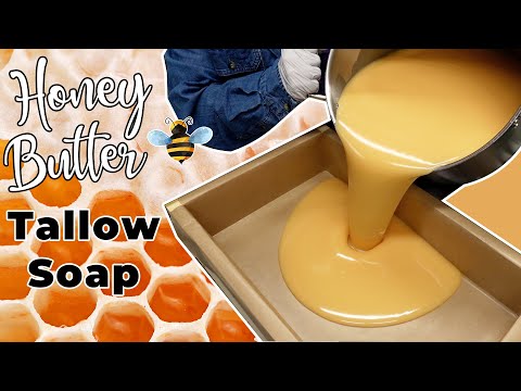 Honey Butter Tallow Soapmaking | MO River Soap