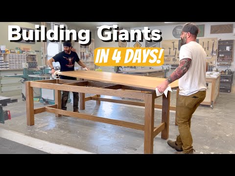 I Really Thought We Could Do It  || Building Giant Tables