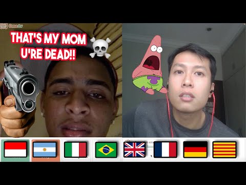 Indonesian Polyglot flirting OmeTv girls in 8 languages gone wrong ๐๐๐