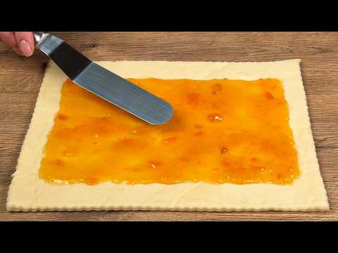 Das Lieblingsrezept der Familie! GENIALES Blätterteigdessert in nur 10 Minuten