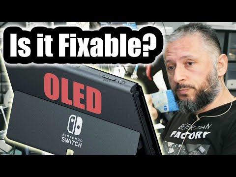 Nintendo Switch OLED. They messed up the repair. No Fix No Fee is never an option