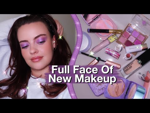 FULL FACE of New Makeup | Julia Adams