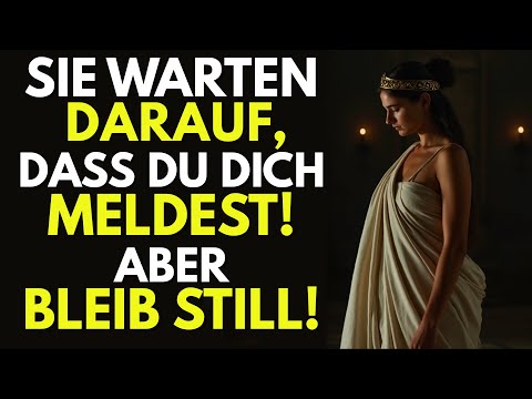 Sie Tun So, Als Wäre Alles Gut, Doch Sie Warten Auf Deine Nachricht! | Stoizismus