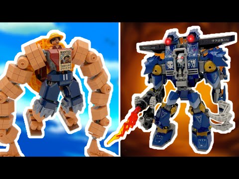 I built LEGO ANIME MECHS