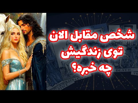 شاینی تاروت - شخص مقابل الان توی زندگیش چه خبره؟