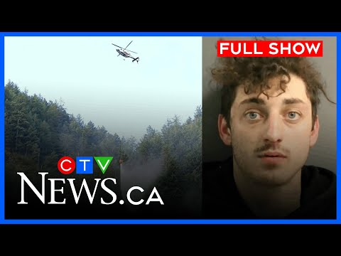 Wanted man rescued from wildfire | CTV News Vancouver at Six for July 4, 2025