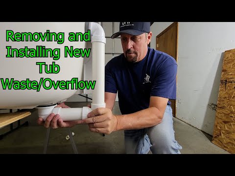 Master Plumber Shows How To Remove/Install Bathtub Waste and Overflow