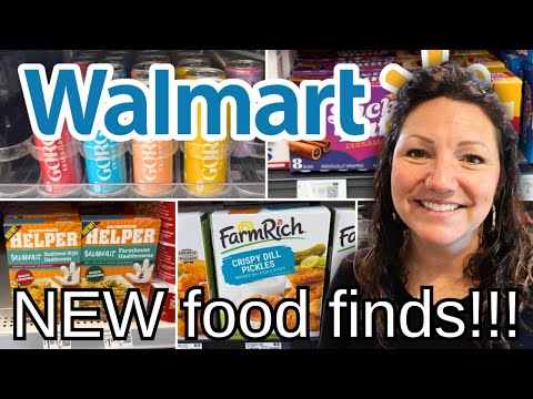 ✨NEW✨ WALMART FOOD FINDS | WHAT'S NEW AT WALMART? | NEW ARRIVALS THIS WEEK!