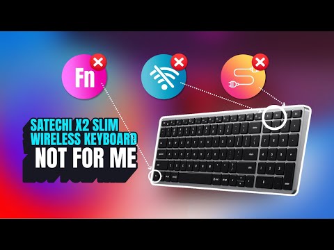 This Keyboard Was ALMOST Perfect… Until I Tried This - Satechi X2 Slim