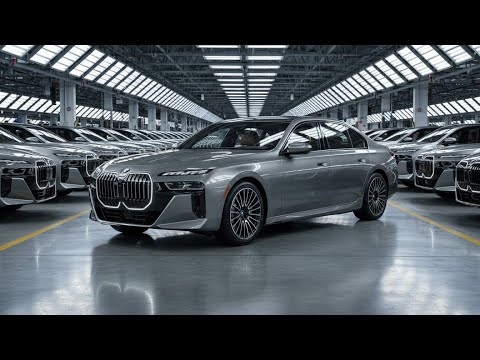 BMW 7 Series Factory Production - 536HP V8 Luxury Sedan Made | German Engineering Excellence