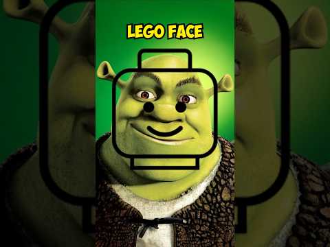 Shrek as a LEGO Minifigure 💀