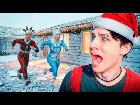 СБЕЖАЛ ОТ ЗЛЫХ РОДИТЕЛЕЙ НА НОВЫЙ ГОД!😱 НОВОГОДНИЙ МОД В SCHOOLBOY RUNAWAY😨