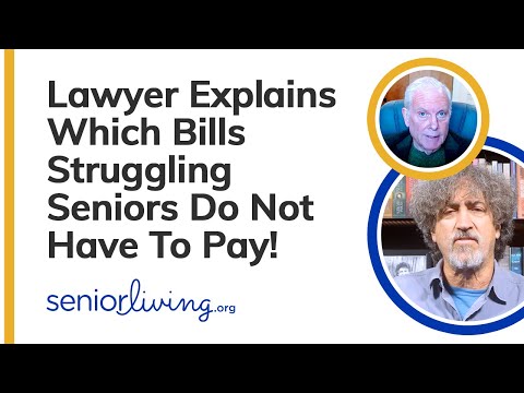 Lawyer Tells Struggling Seniors Which Bills They Do Not Have to Pay!