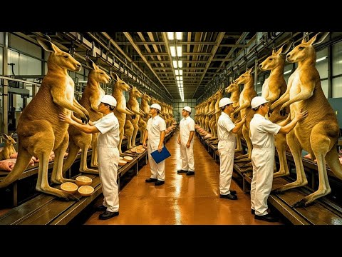 Inside the Kangaroo Industry: Processing Meat & The World's Strongest Leather! (Full Process)