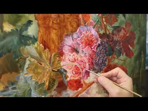 Секрет голландского натюрморта. Jan Van Huysum. Симфония.