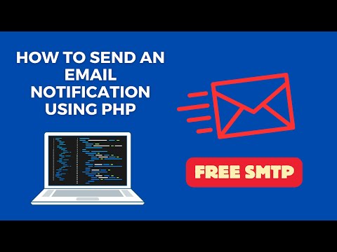 PHP - Sending Email Notification Using A Free SMTP