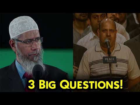 Intelligent Hindu Asks Dr Zakir Naik Three Powerful Questions