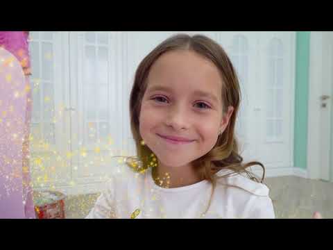 Sofia and funny stories in her house about pets kittens and dog