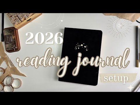 2026 Reading Journal Setup ✨