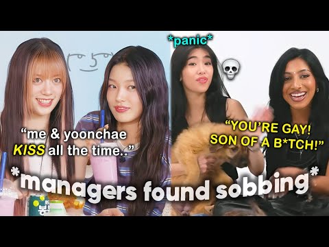 katseye causing mental stress to HYBE staff *forgets media training* (lots of cursing)