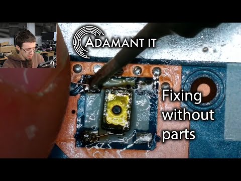 Improv repairing a busted power button - LFC#378