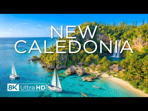 New Caledonia 8K – Symphony of Lagoons, Emerald Islands & the South Pacific’s Hidden Eden