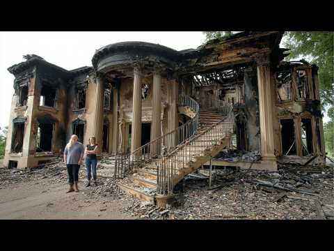 How This Couple Bought a Burned Mansion to Transform It into a Luxurious Home | @Mike Thakur