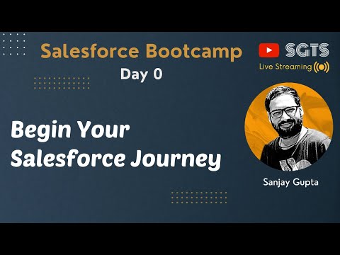 Day 0 | Know about your Salesforce Journey to become Associate, Admin, Developer, QA, BA with Sanjay