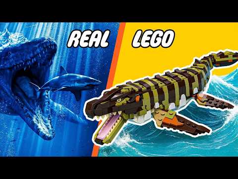 I recreated Jurassic Park in LEGO