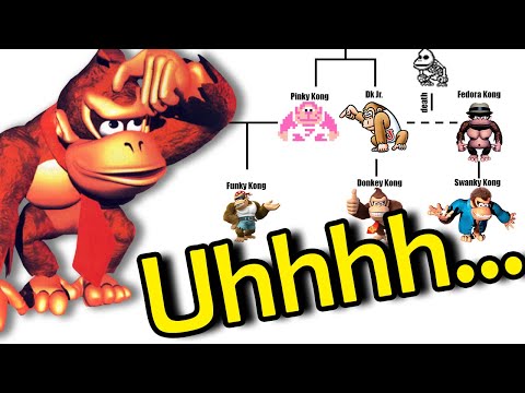 Donkey Kong doesn't make any sense... (Kong Family Tree)