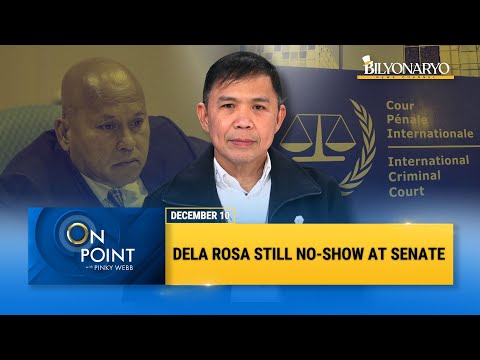 On Point: Bato Dela Rosa Still No-Show at Senate | Atty. Israelito Torreon