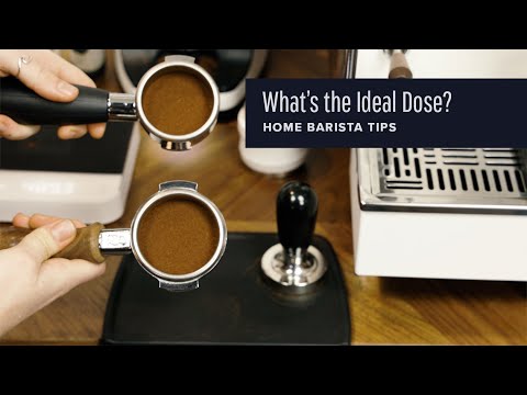 What's the ideal dose for espresso?