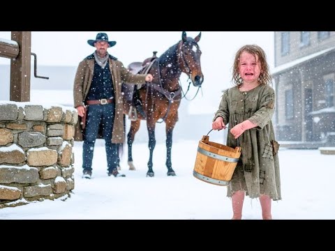 The Whole Town Looked Away as She Collapsed — One Cowboy Ran Through the Snow to Save Her.